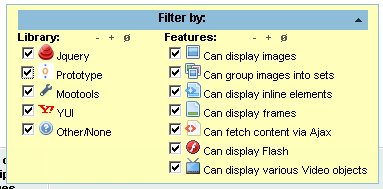 Lightbox Clones Matrix: filters