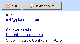 Great. I can even invite myself to chat with me.